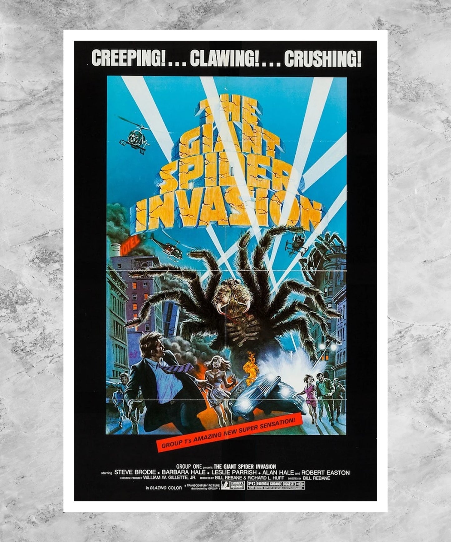 The Giant Spider Invasion Poster