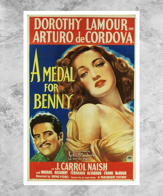 A Medal for Benny Poster
