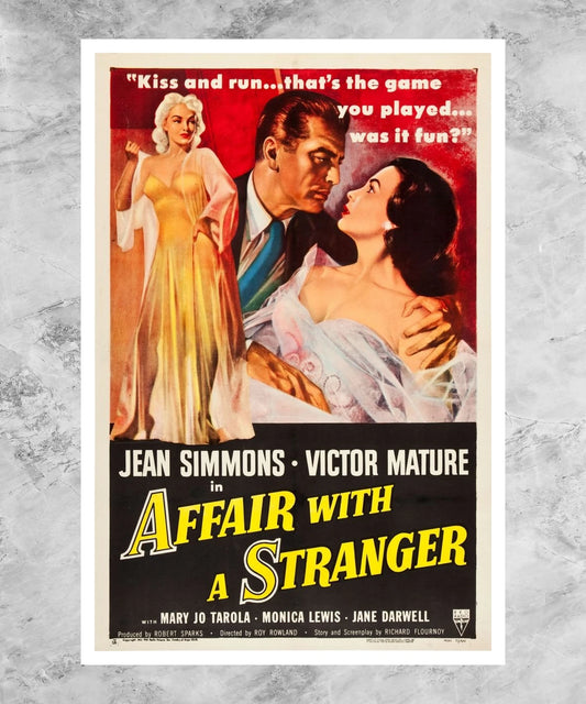 Affair with a Stranger Poster