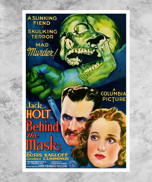 Behind the Mask Poster