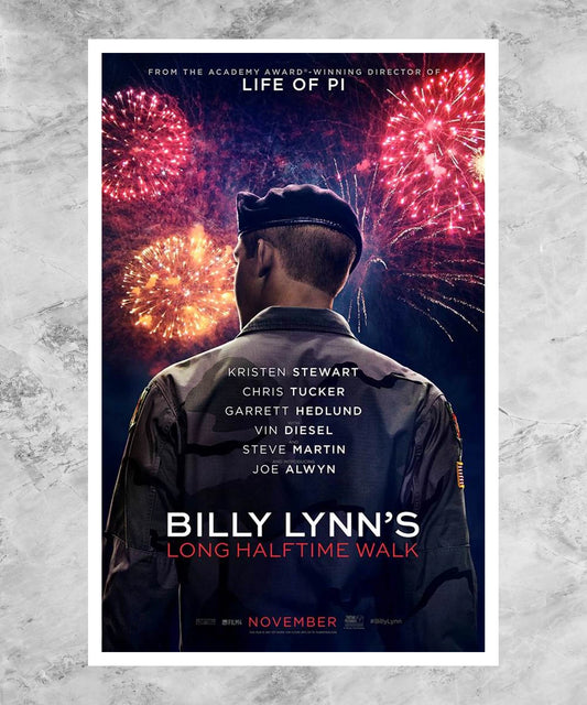Billy Lynn's Long Halftime Walk Poster