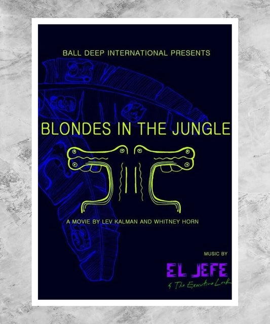Blondes in the Jungle Poster