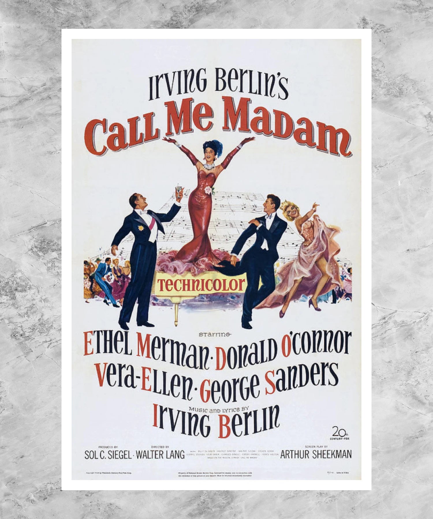Call Me Madam Poster