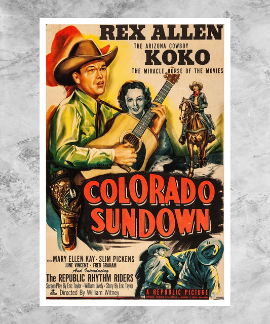 Colorado Sundown Poster
