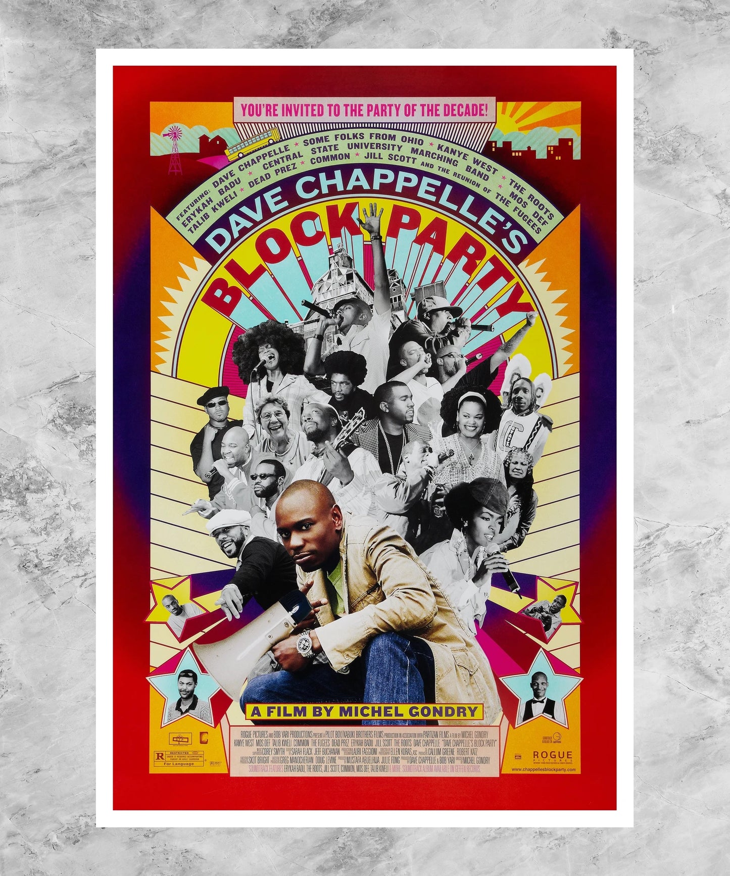 Dave Chappelle's Block Party Poster