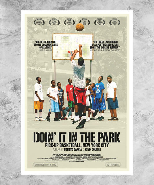 Doin' It in the Park: Pick-Up Basketball, NYC Poster