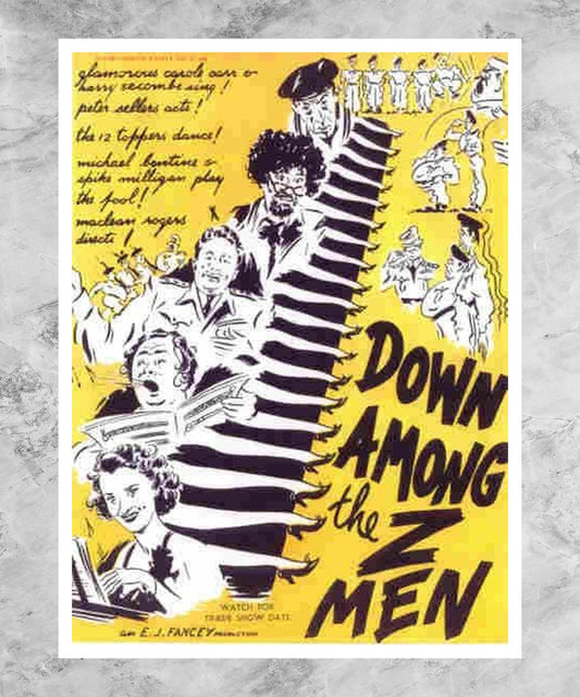 Down Among the Z Men Poster