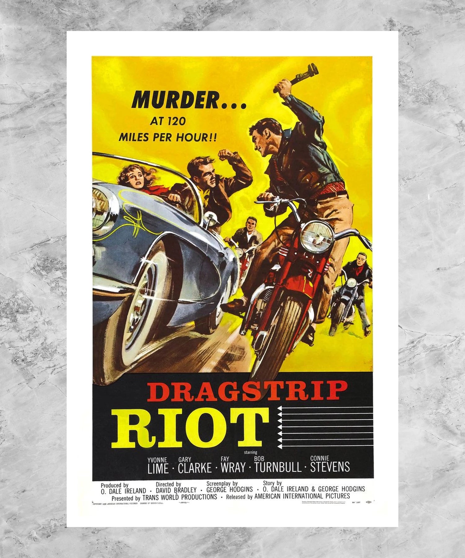 Dragstrip Riot Poster