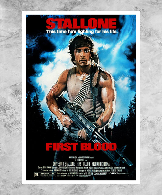 First Blood Poster