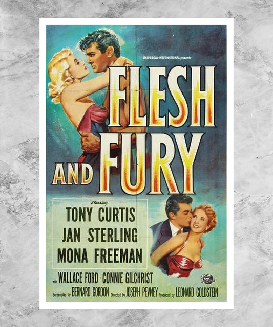 Flesh and Fury Poster