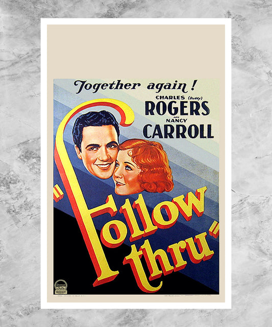 Follow Thru Poster