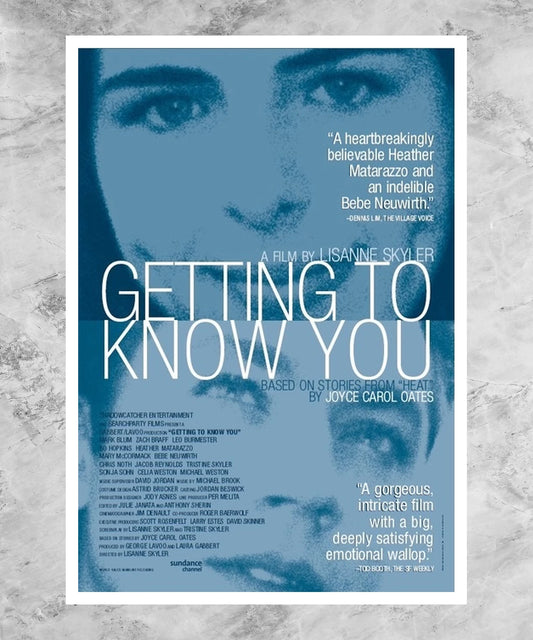 Getting to Know You Poster