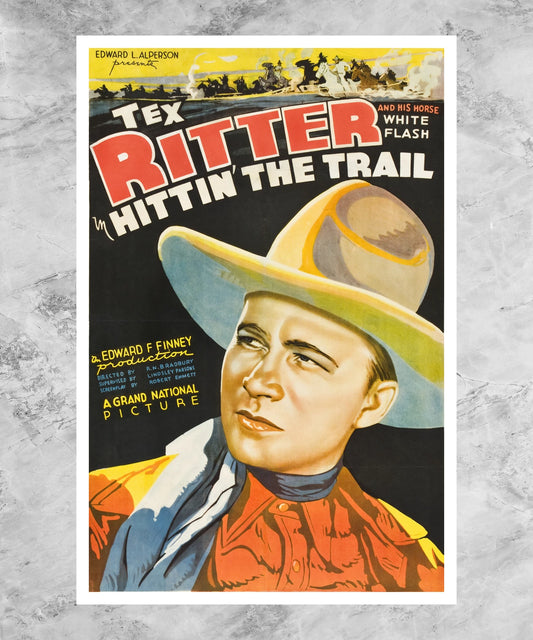 Hittin' the Trail Poster