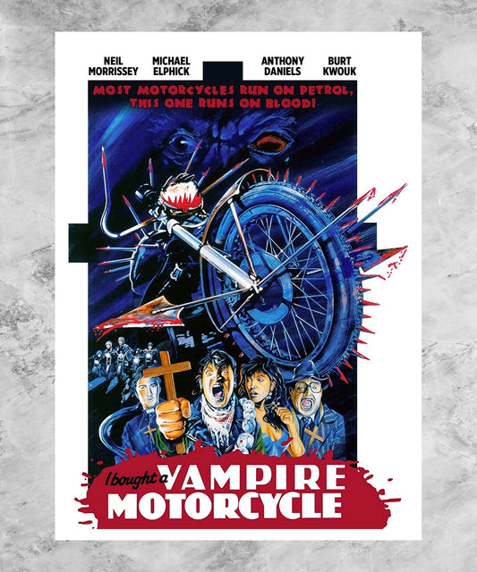I Bought a Vampire Motorcycle Poster
