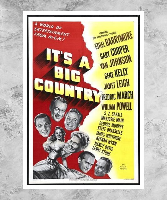 It's a Big Country: An American Anthology Poster