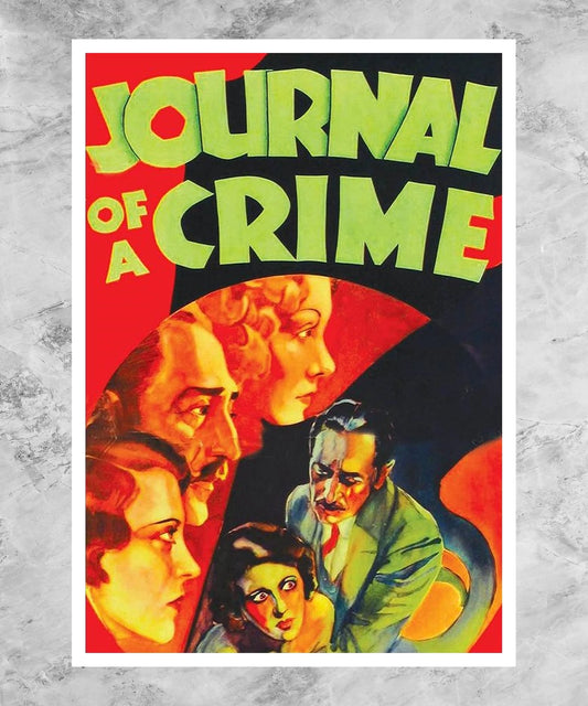 Journal of a Crime Poster