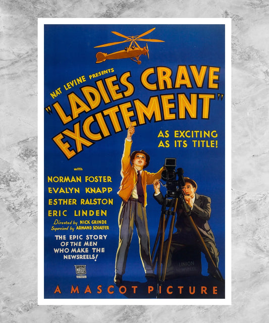 Ladies Crave Excitement Poster