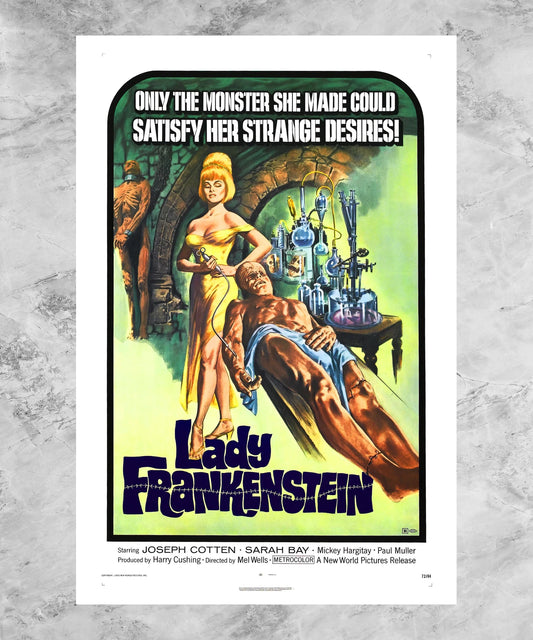 Lady Frankenstein Poster