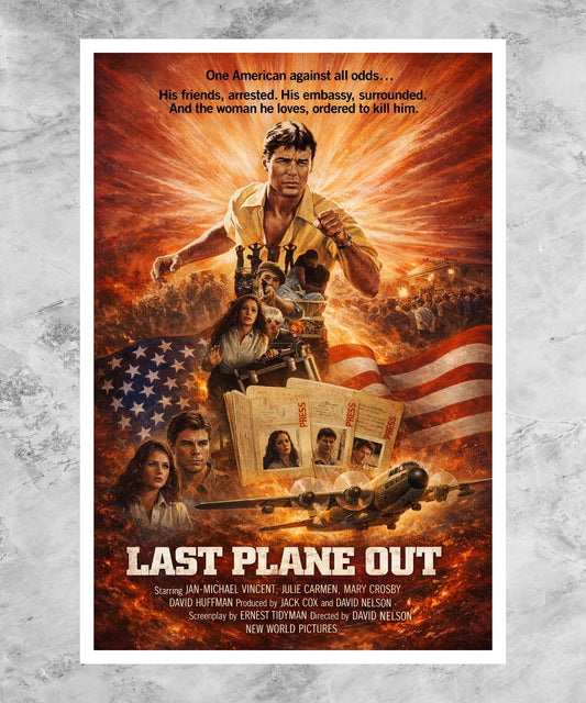 Last Plane Out Poster