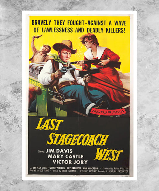 Last Stagecoach West Poster