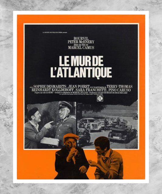 Le mur de l'Atlantique Poster