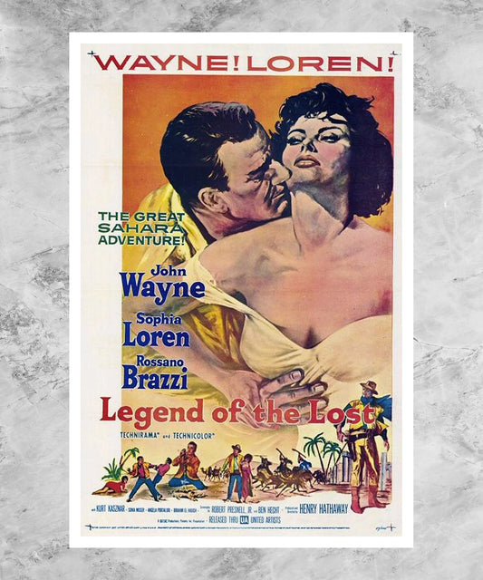 Legend of the Lost Poster