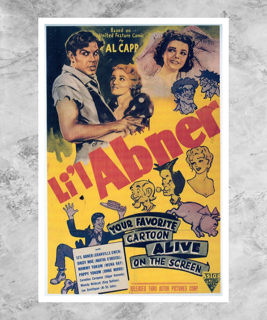 Li'l Abner Poster