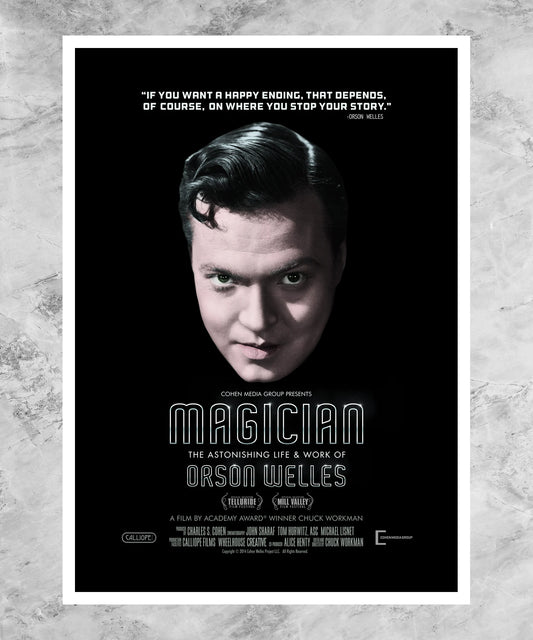 Magician: The Astonishing Life and Work of Orson Welles Poster