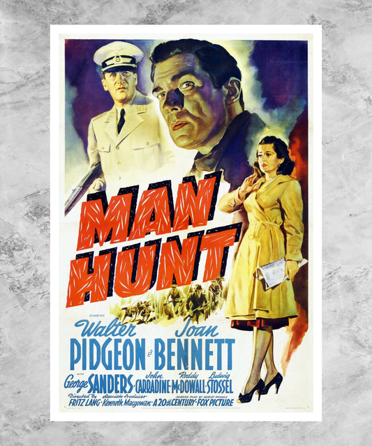 Man Hunt Poster