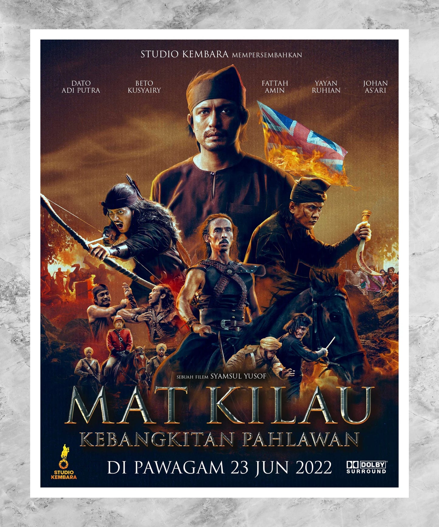 Mat Kilau: Kebangkitan Pahlawan Poster