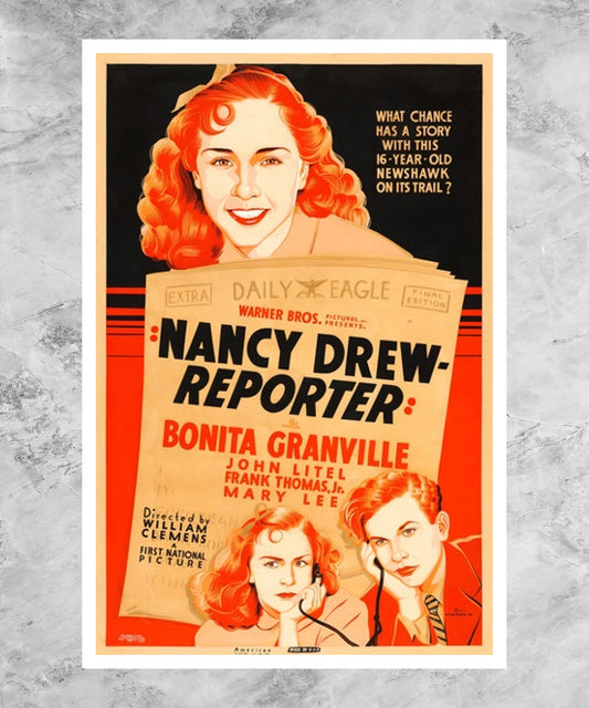 Nancy Drew... Reporter Poster