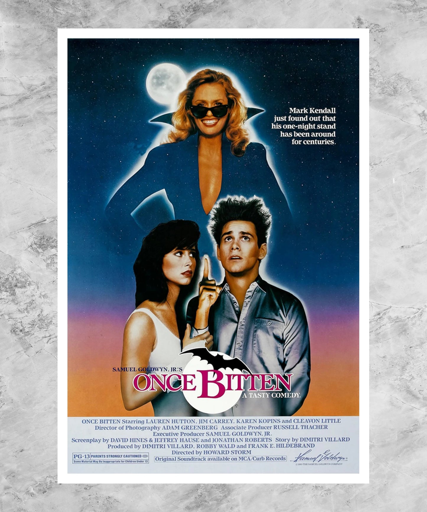 Once Bitten Poster