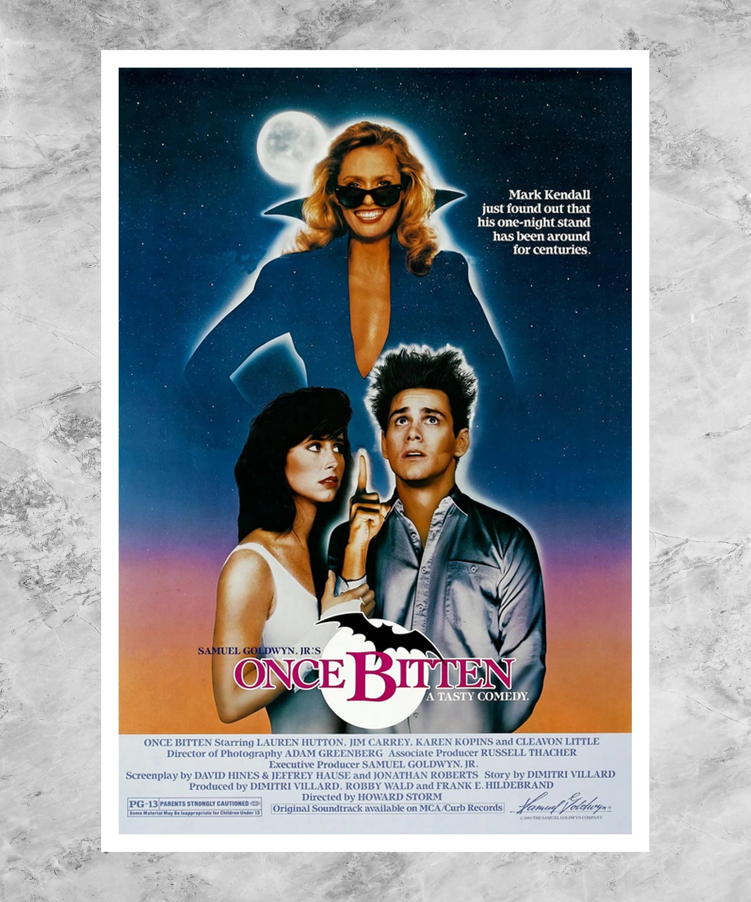 Once Bitten Poster