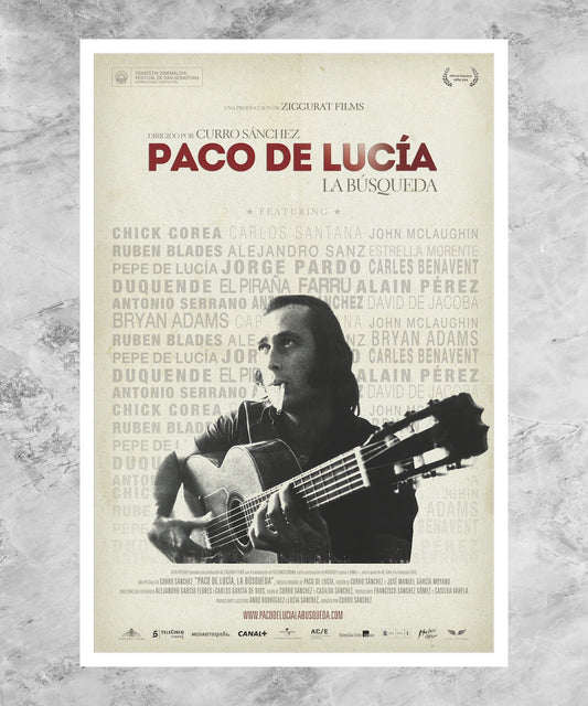 Paco de Lucía: la búsqueda Poster