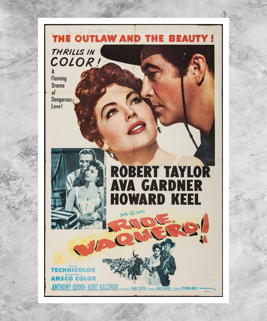Ride, Vaquero! Poster