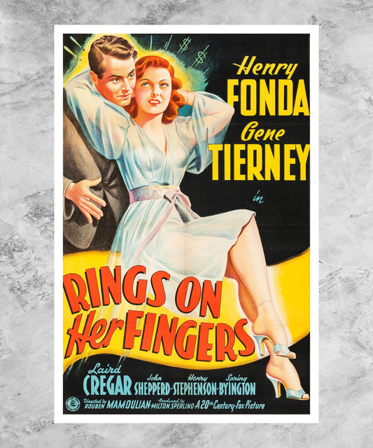 Rings on Her Fingers Poster