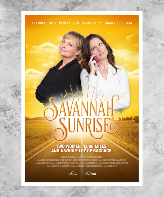 Savannah Sunrise Poster