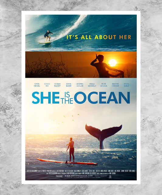 She Is the Ocean Poster