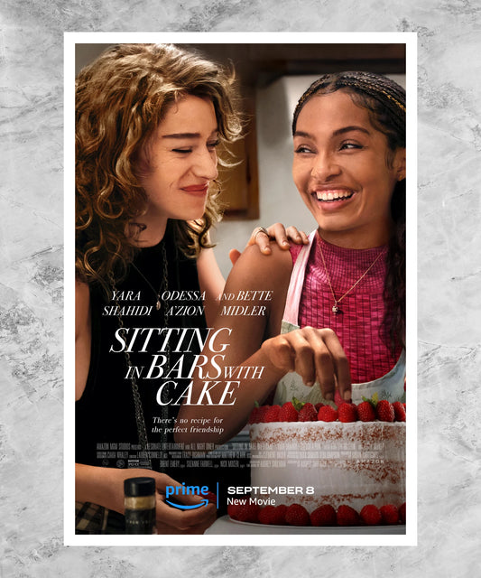 Sitting in Bars with Cake Poster