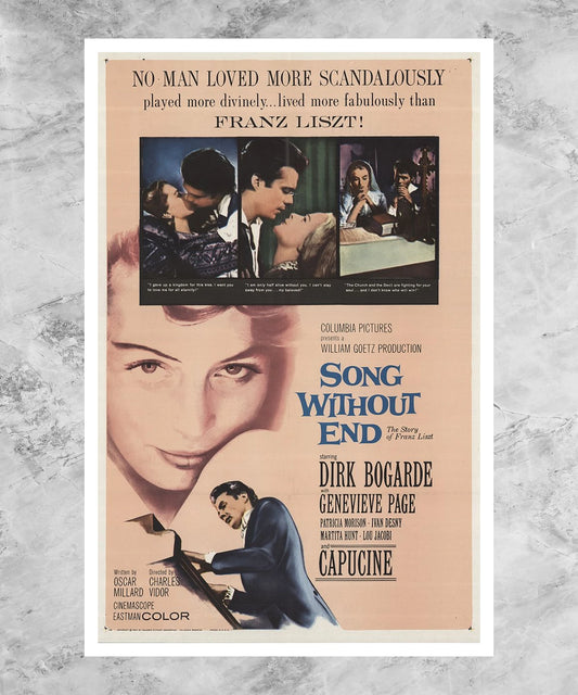 Song Without End Poster