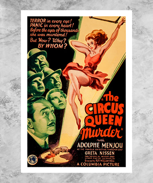 The Circus Queen Murder Poster