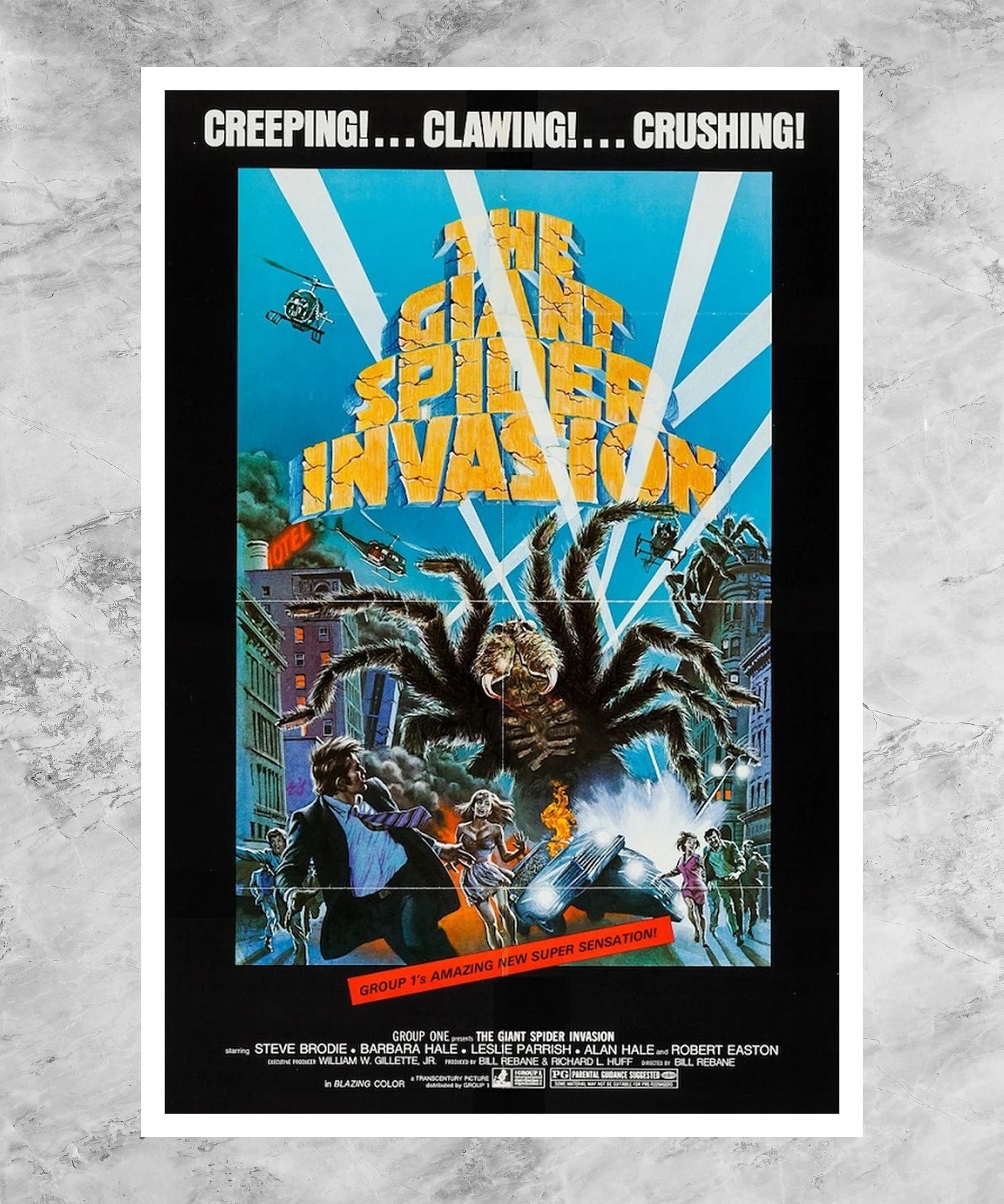 The Giant Spider Invasion Poster