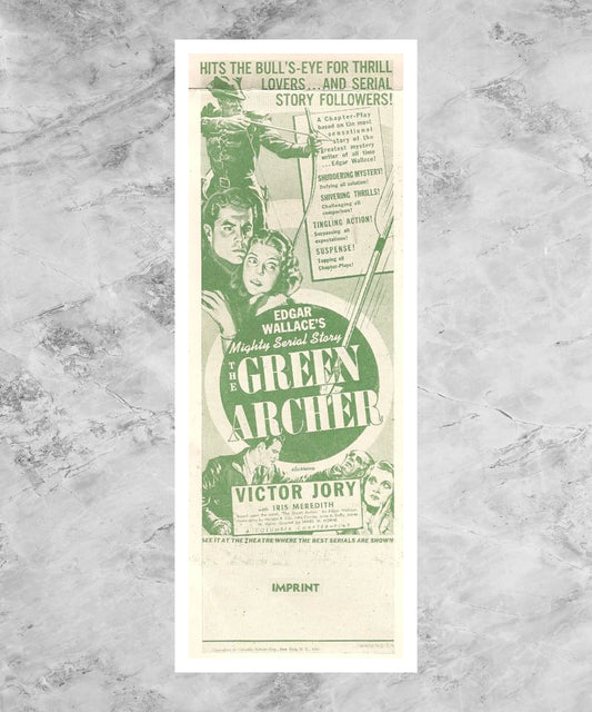 The Green Archer Poster
