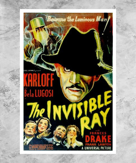 The Invisible Ray Poster
