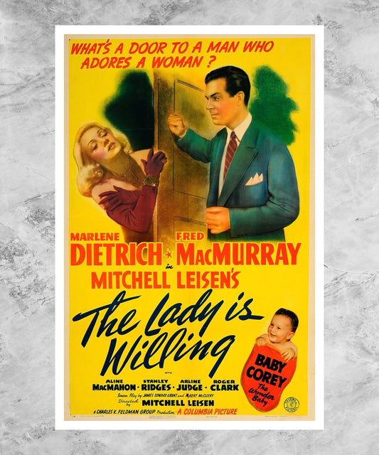 The Lady Is Willing Poster