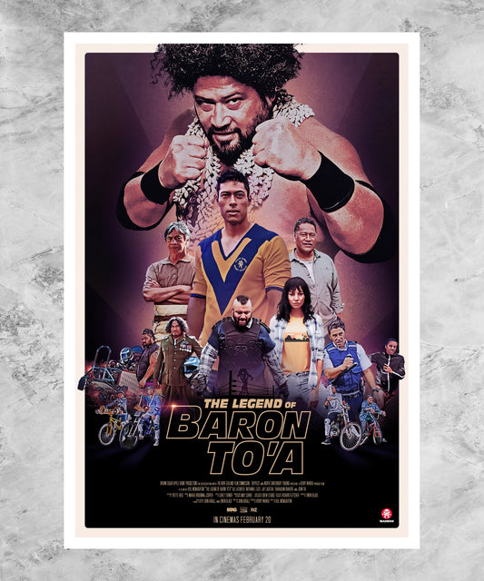 The Legend of Baron To'a Poster