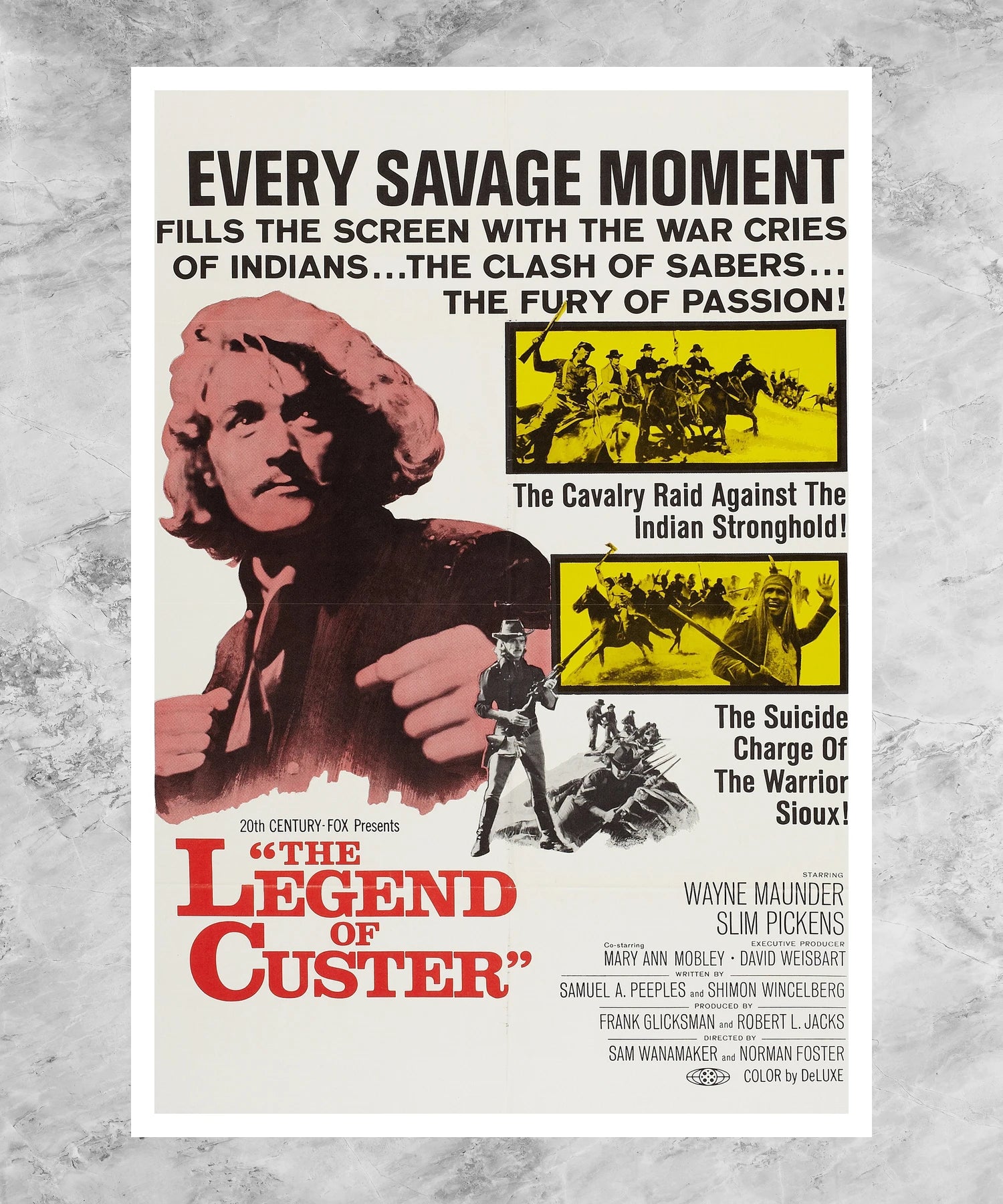 The Legend of Custer Poster