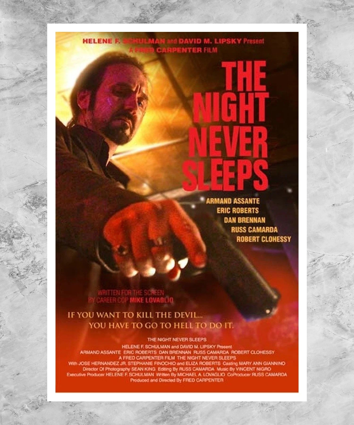The Night Never Sleeps Poster