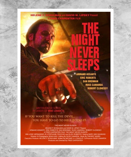 The Night Never Sleeps Poster