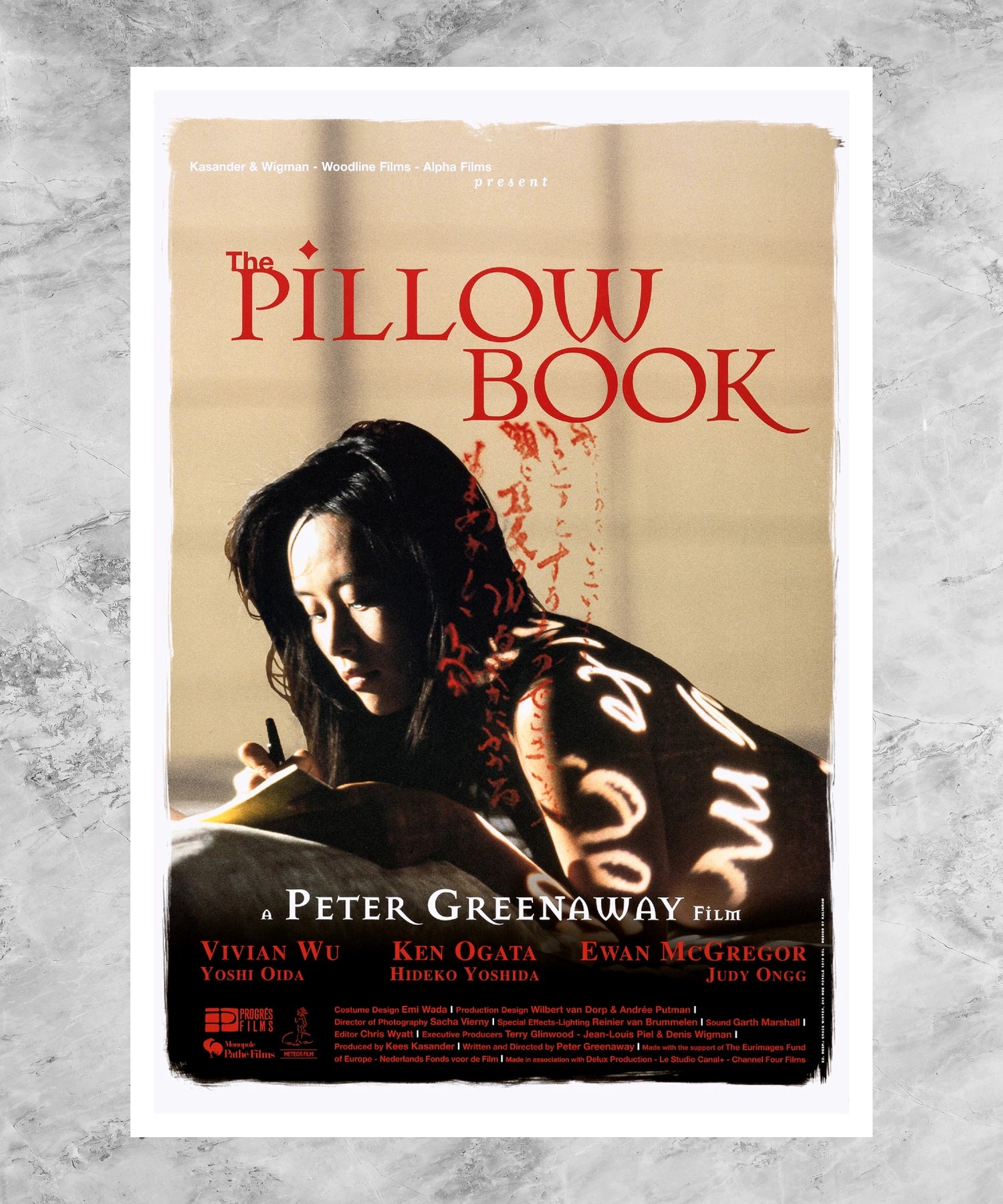 The Pillow Book Poster